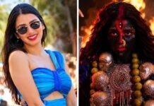 फेमस यूट्यूबर नीतू बिष्ट ‘मां काली’ बनकर सड़क पर मोमोज खाते दिखीं; करणी सेना की थाने में शिकायत